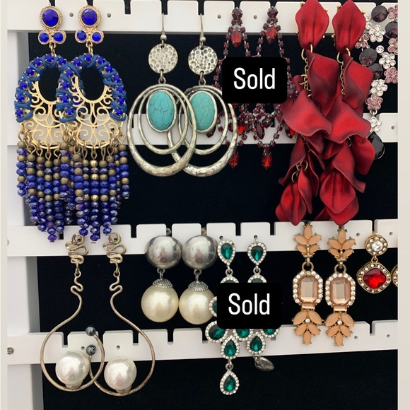 Set of 20 Earrings and Waist Beads | $50 for all - Picture 3 of 11